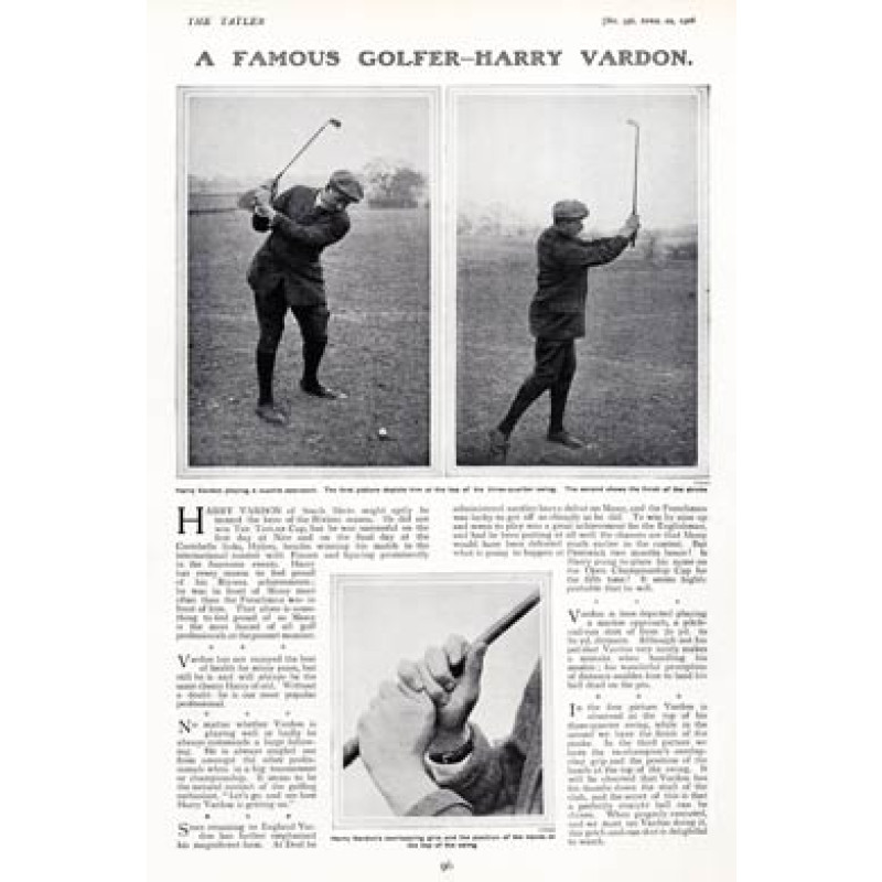 Harry Vardon, 1908