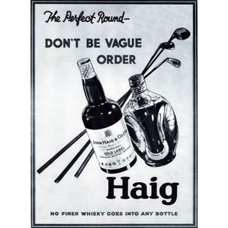 Haig Whisky Golf