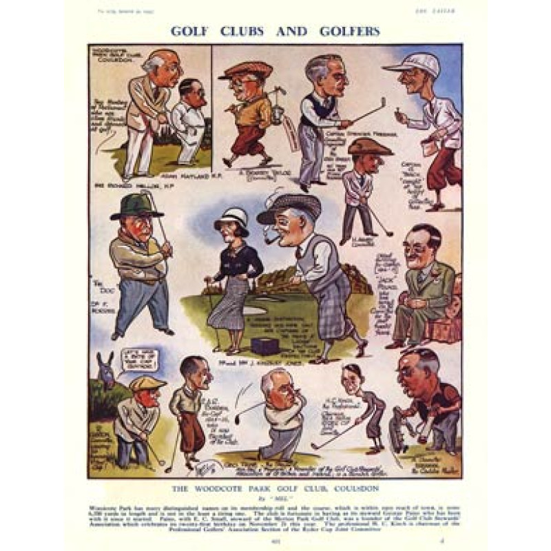 Woodcote Park GC, 1932