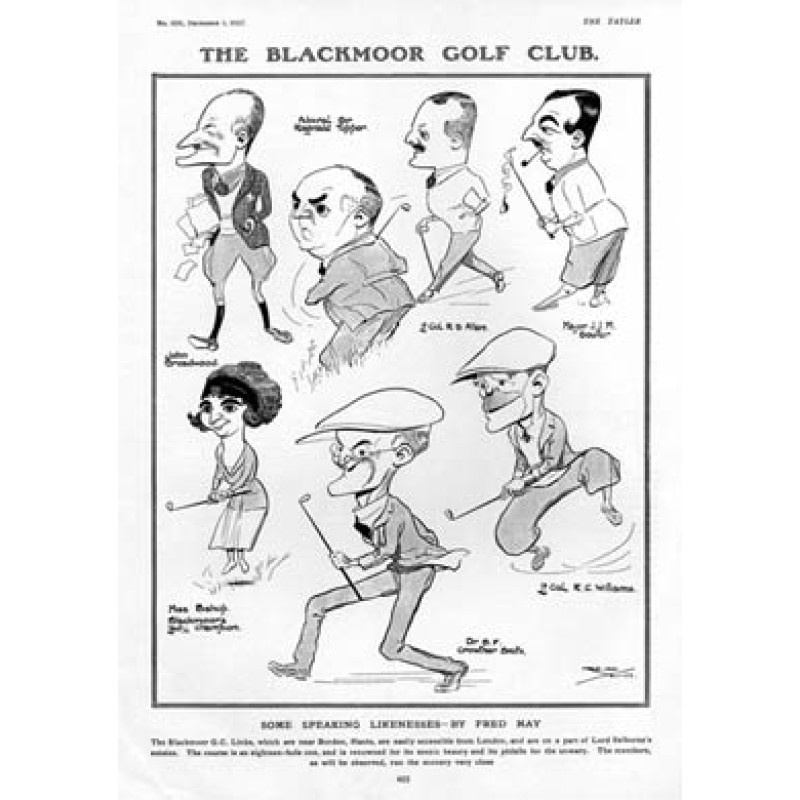 Blackmoor GC, 1923