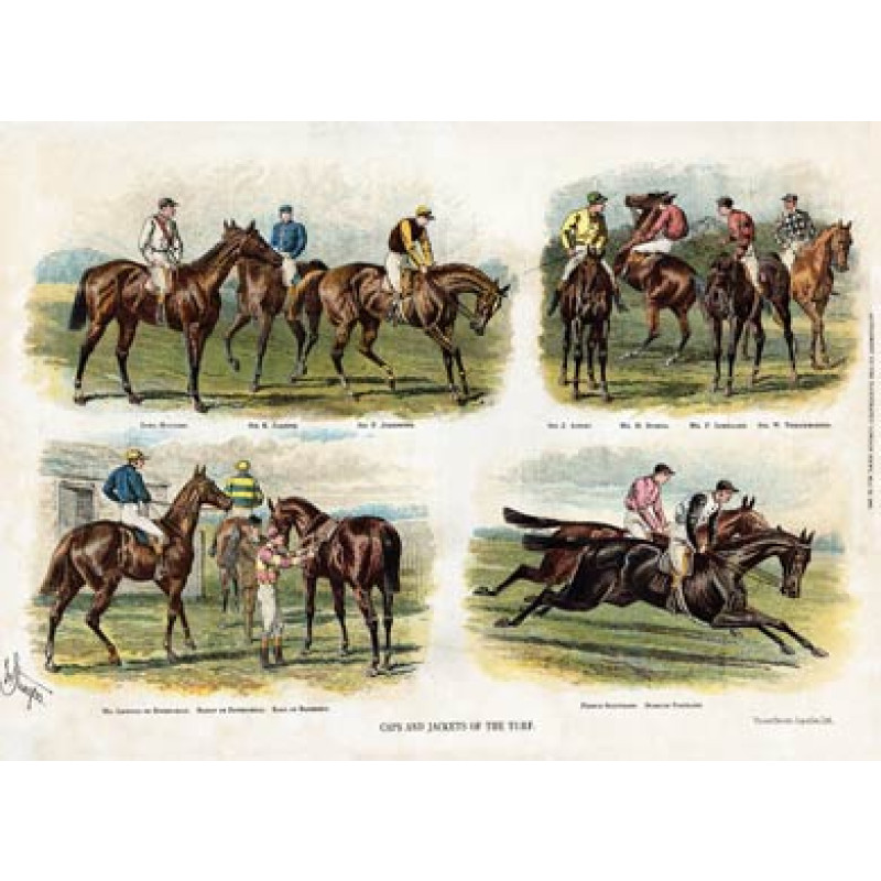 Caps & Jackets Of The Turf 4, 1886
