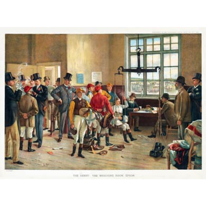 Derby, The Weighing Room
