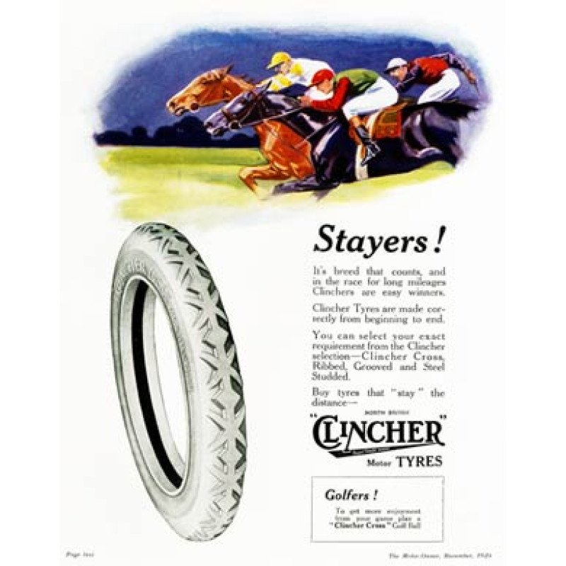Clincher Tyres, Horseracing