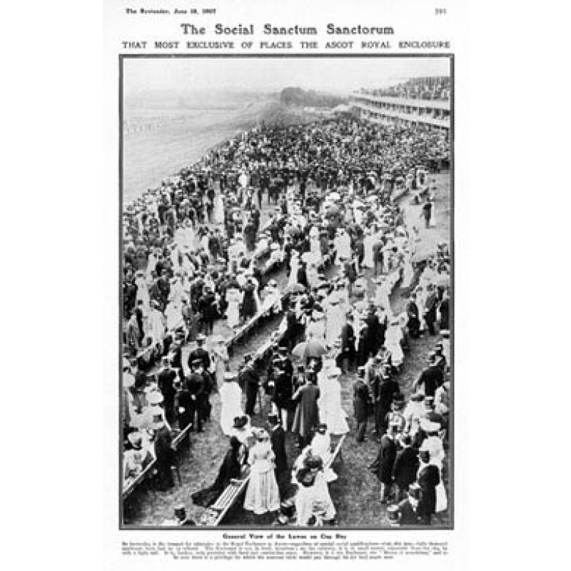 Ascot, Royal Enclosure, 1907