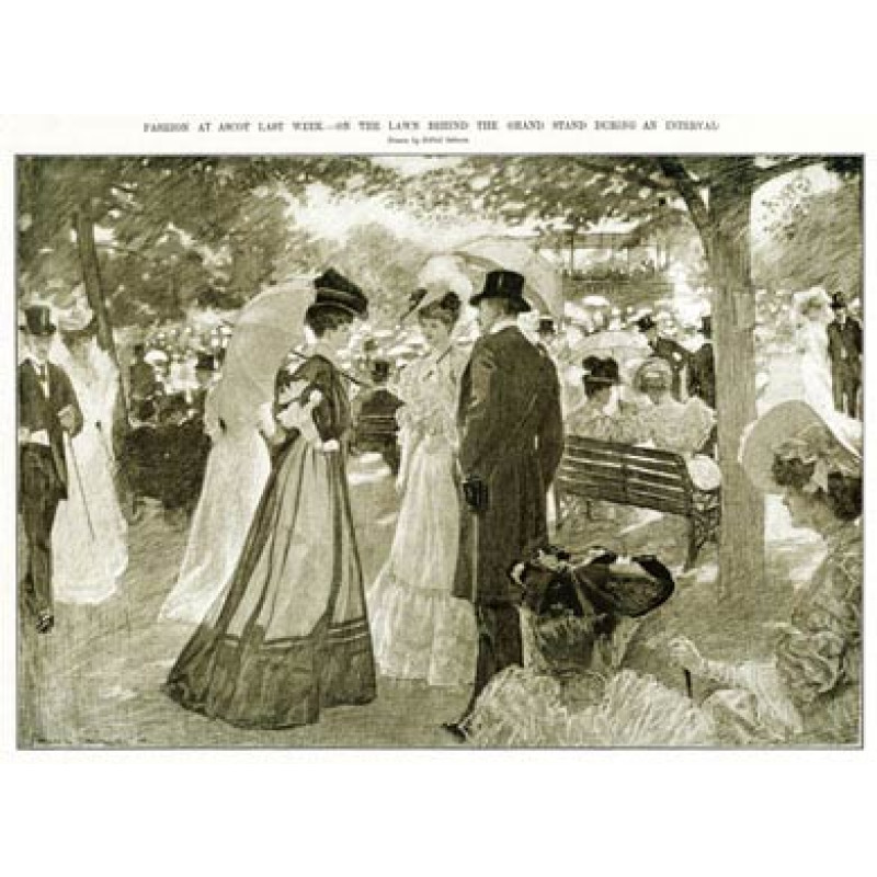 Fashion At Ascot, 1906