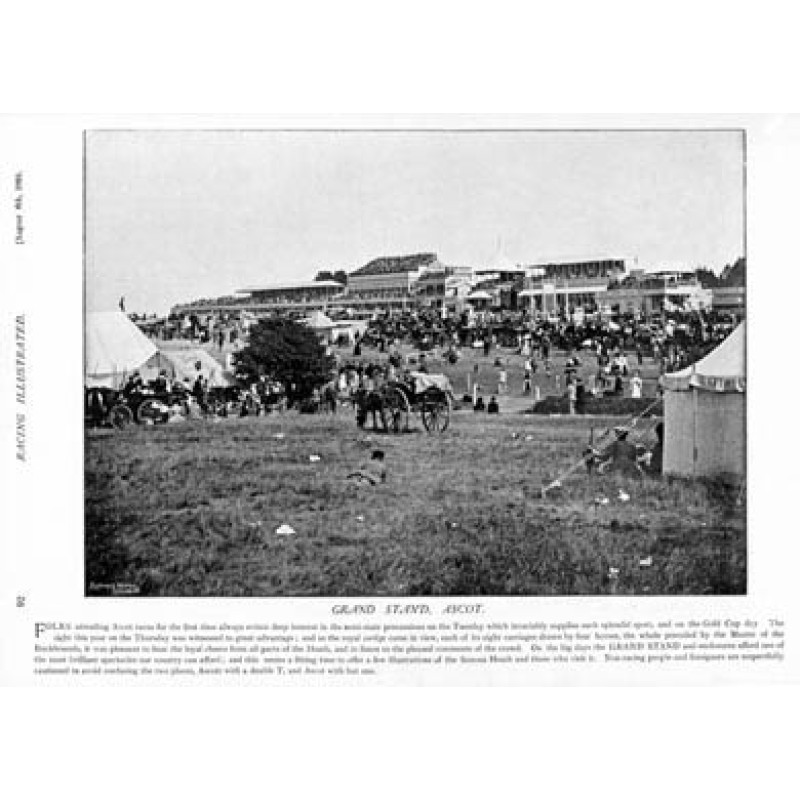 Ascot, Grandstand, 1895