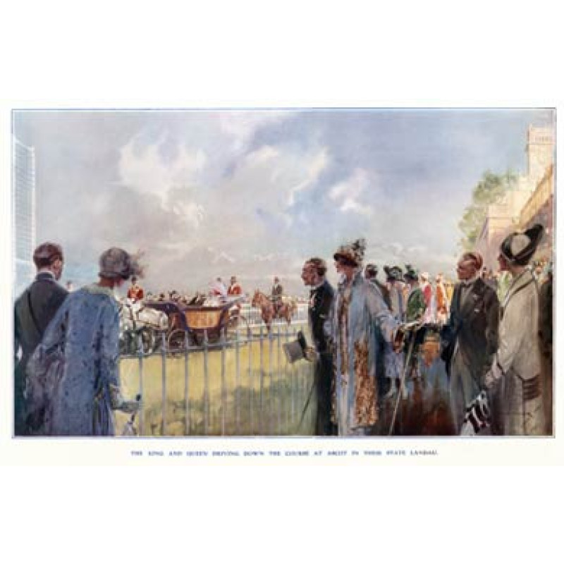 Ascot, Royal Procession, 1925