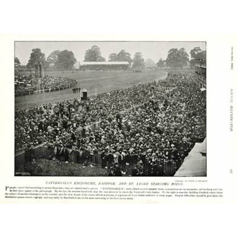 St Leger Start, Doncaster, 1895