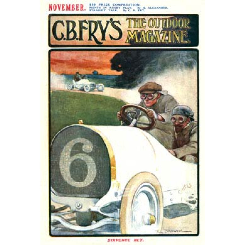 Motor Racing, Fry's Magazine, 1905