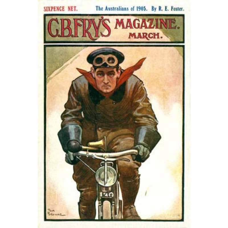Motorbike, Fry's Magazine, 1905