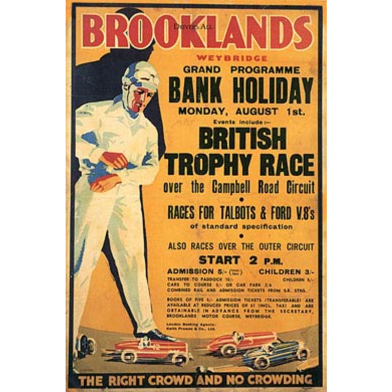 Brooklands, 1932