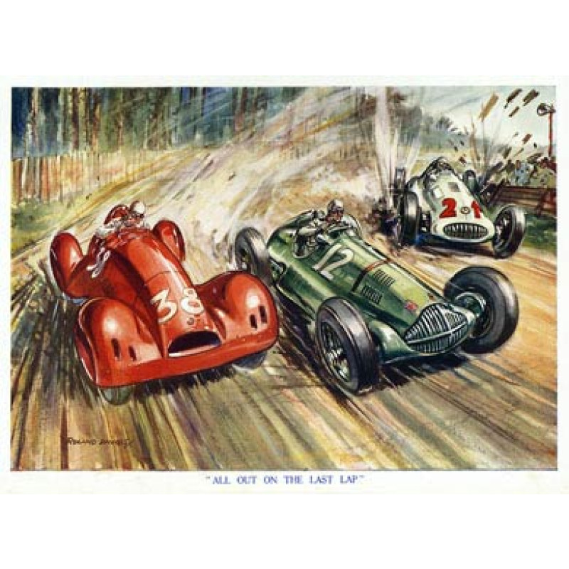 All Out On The Last Lap