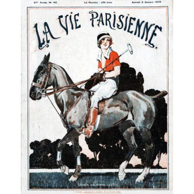 La Vie Parisienne Polo, 1919