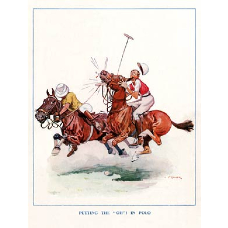 Putting The 'Oh' In Polo, 1930