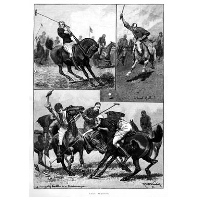 Polo Playing, 1891
