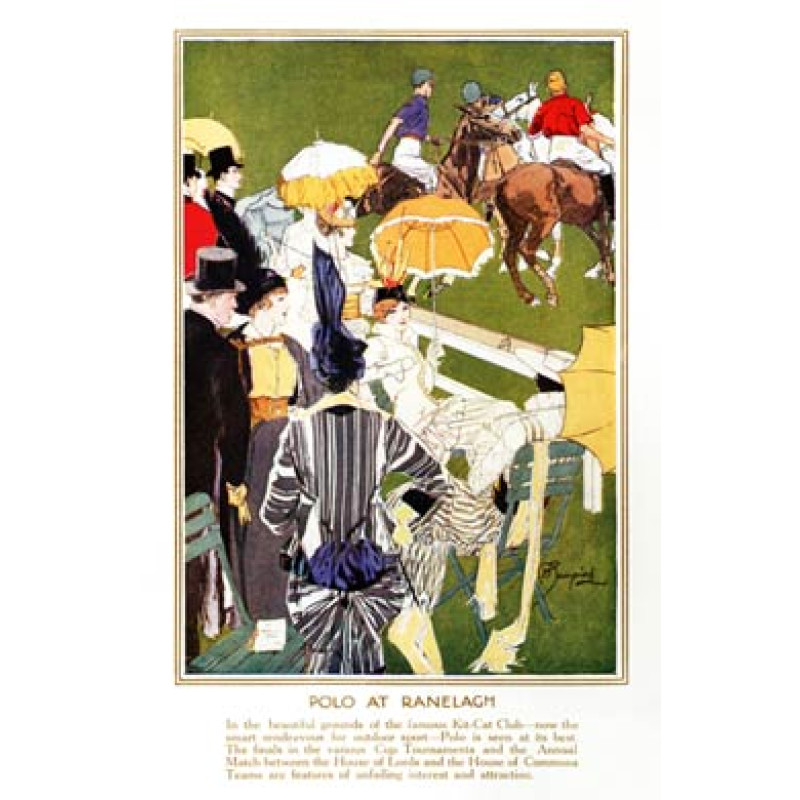 Polo at Ranelagh, 1913