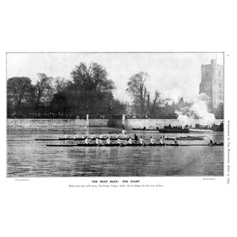 Boat Race Start, 1905