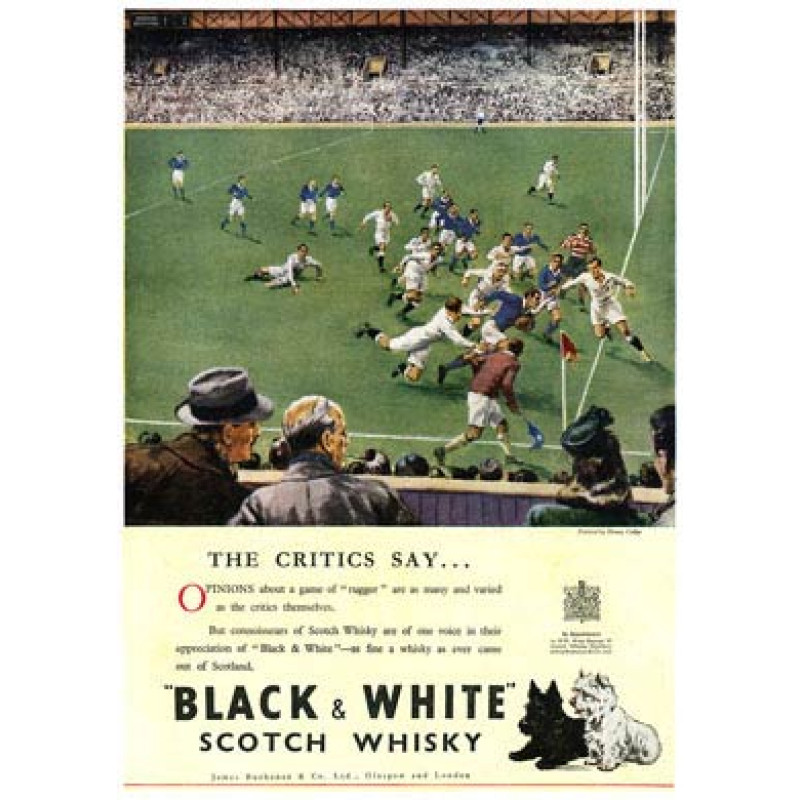 Twickenham Whisky Ad