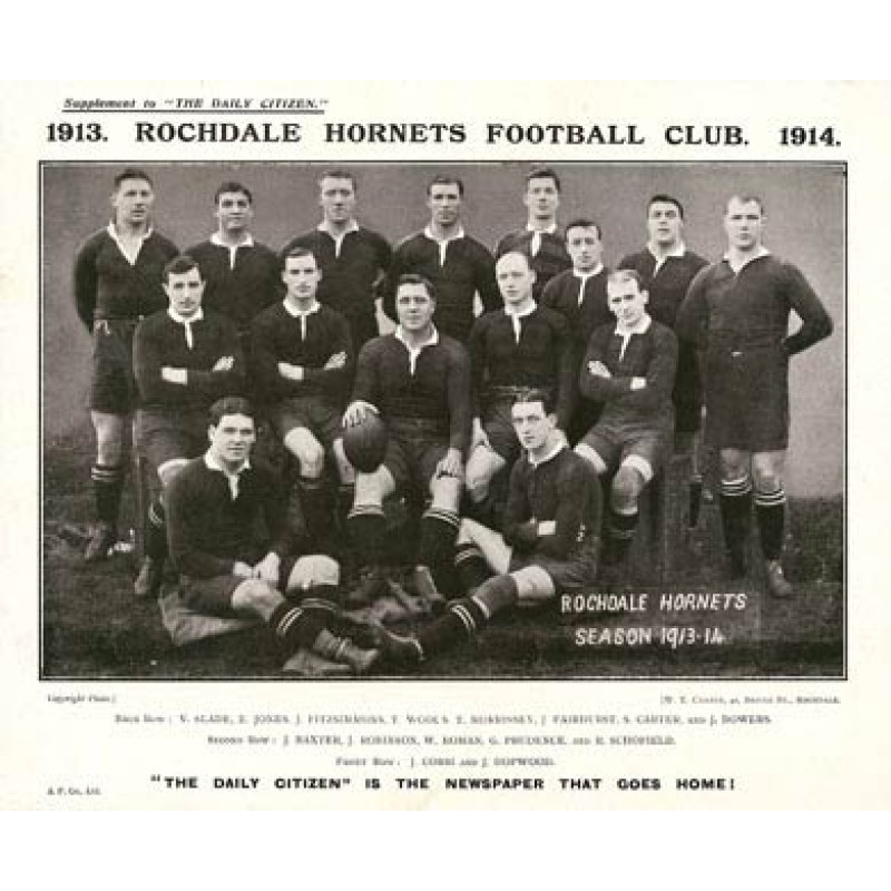 Rochdale Hornets, 1913