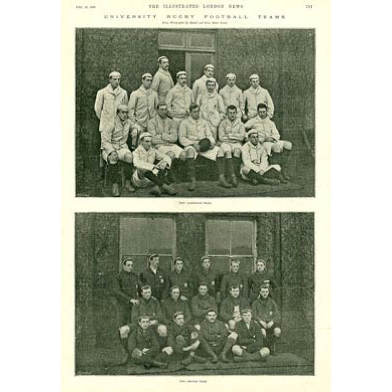 Varsity Match Teams, 1894