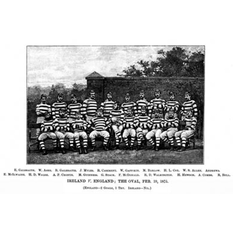 Ireland's First Team, 1875