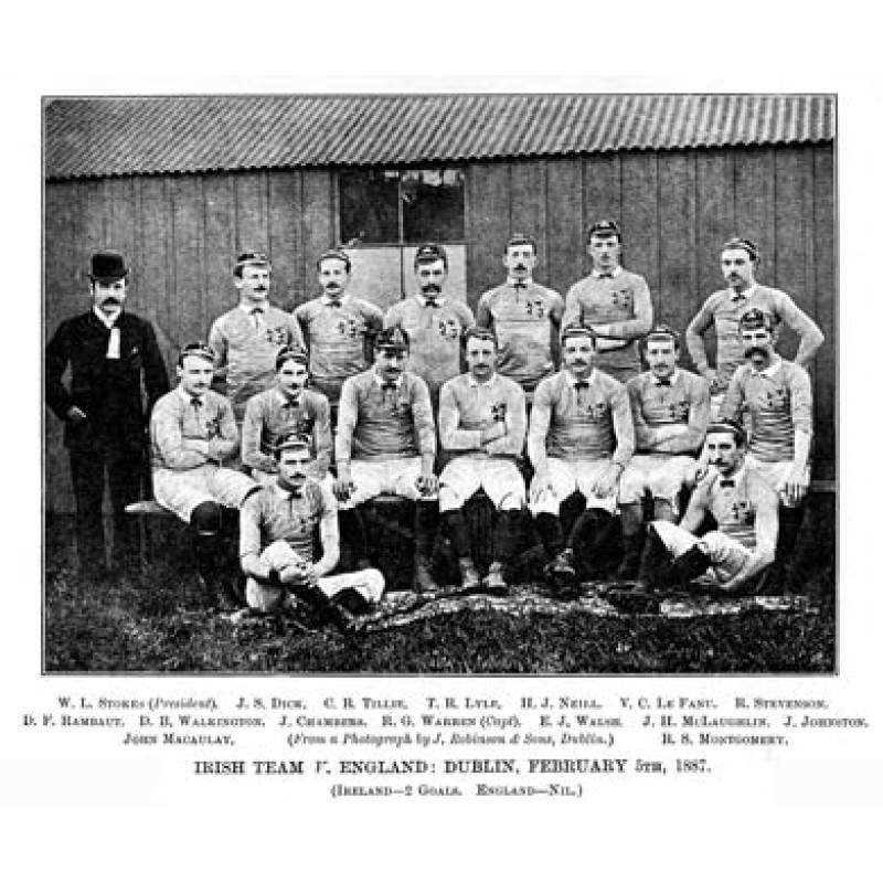 Ireland, v England, 1887
