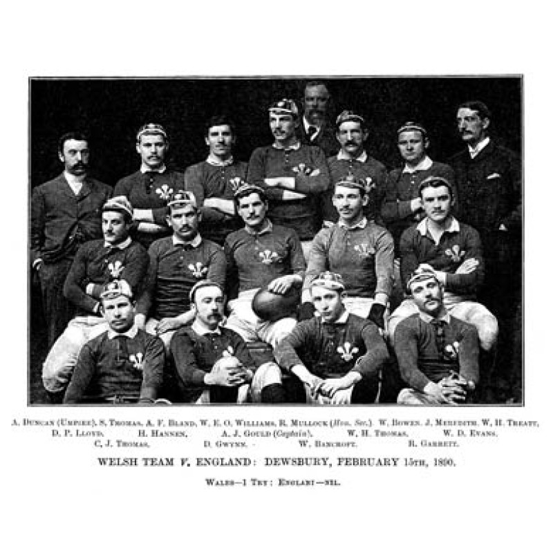 Wales, v England, 1890