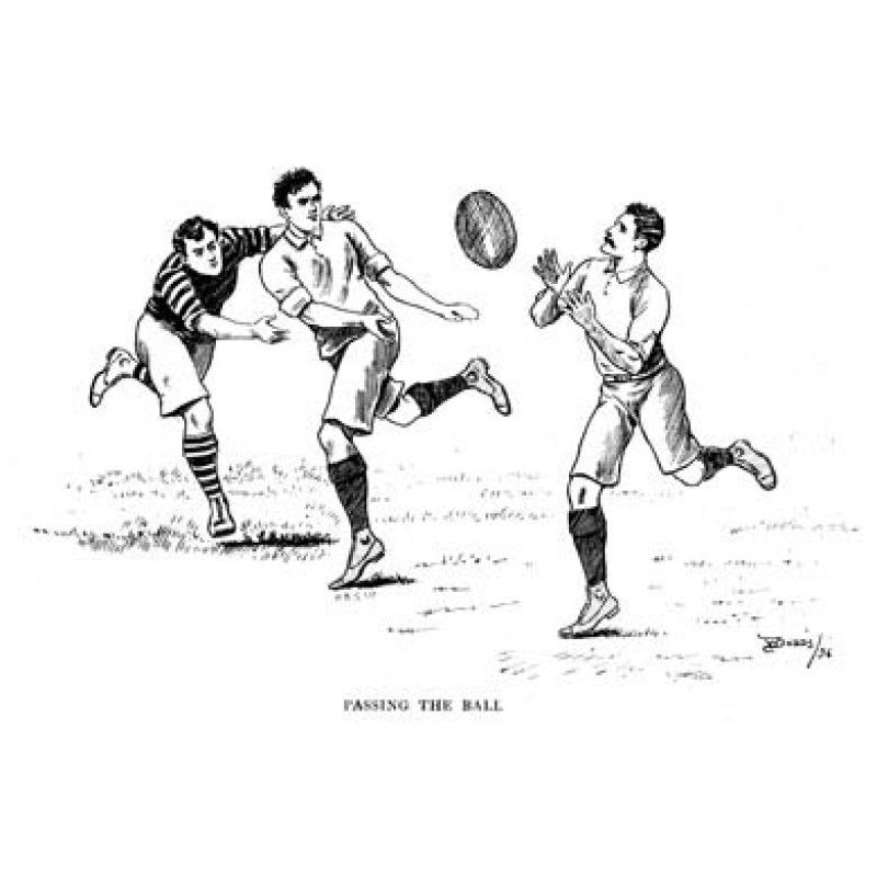 Passing The Ball, 1896