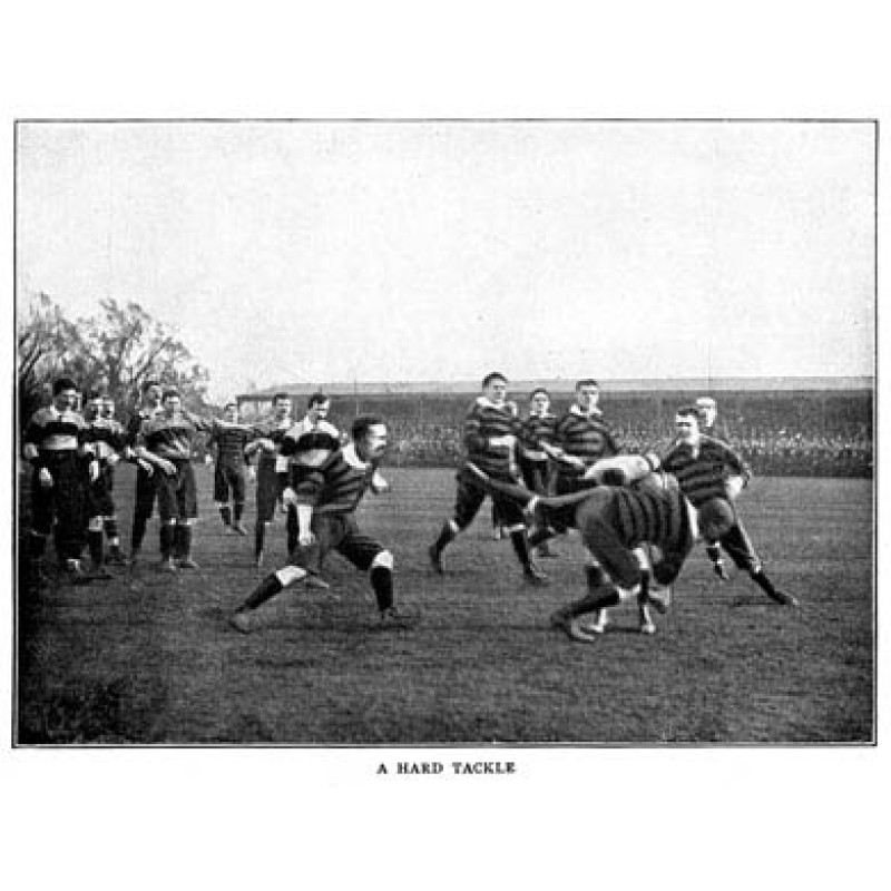 A Hard Tackle, 1896