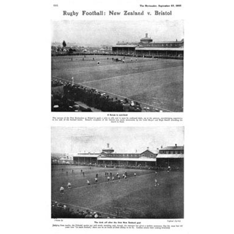 Bristol v New Zealand, 1905