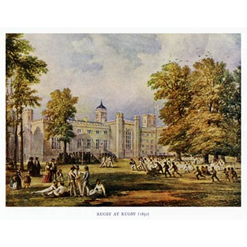 Rugby At Rugby 1852