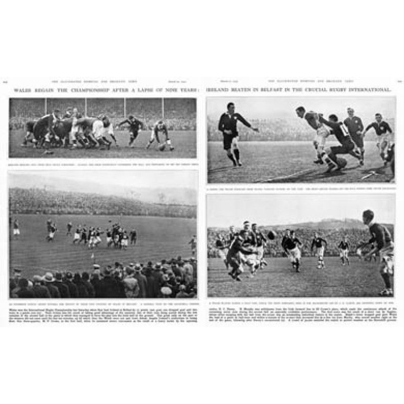 Ireland v Wales, 1931