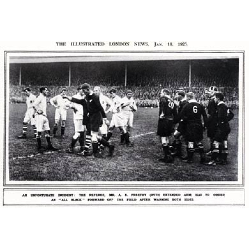 Cyril Brownlie Sent Off