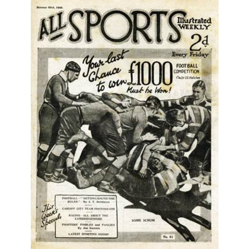 All Sports Rugby 1920