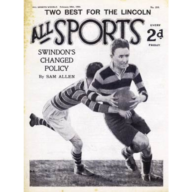All Sports Rugby 1925