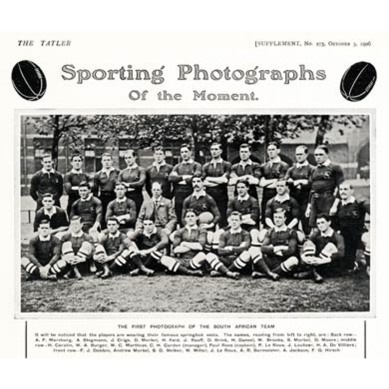 Springbok Tourists 1906