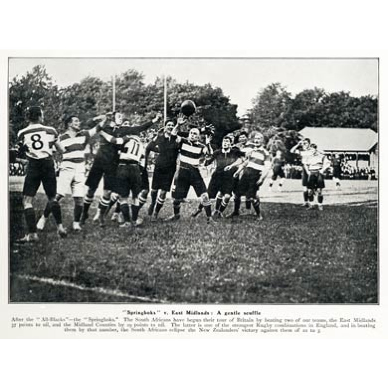 East Midlands v South Africa, 1906