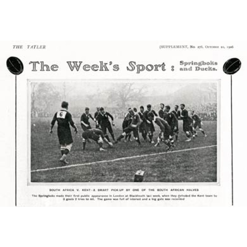 Kent v South Africa, 1906