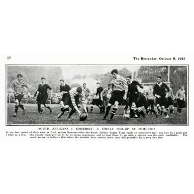 Somerset v South Africa, 1912