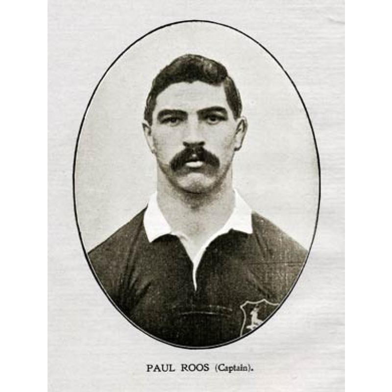 Paul Roos, Springbok Captain 1906