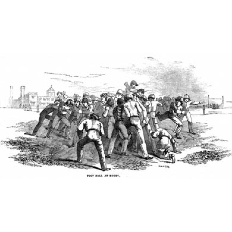 Rugby at Rugby School, 1845