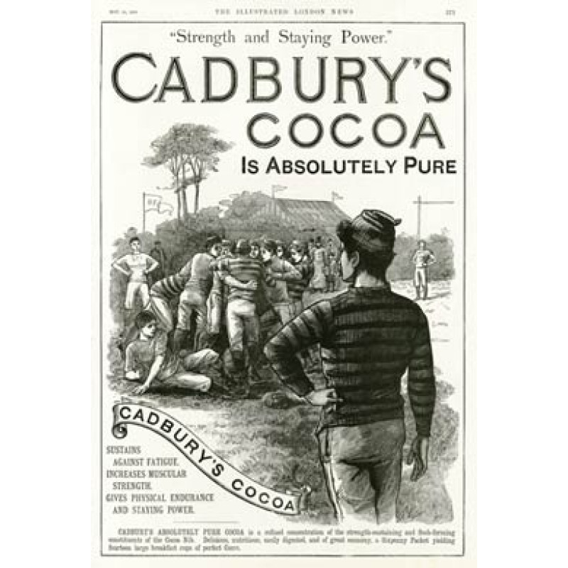 Cadburys Cocoa Rugby Advert