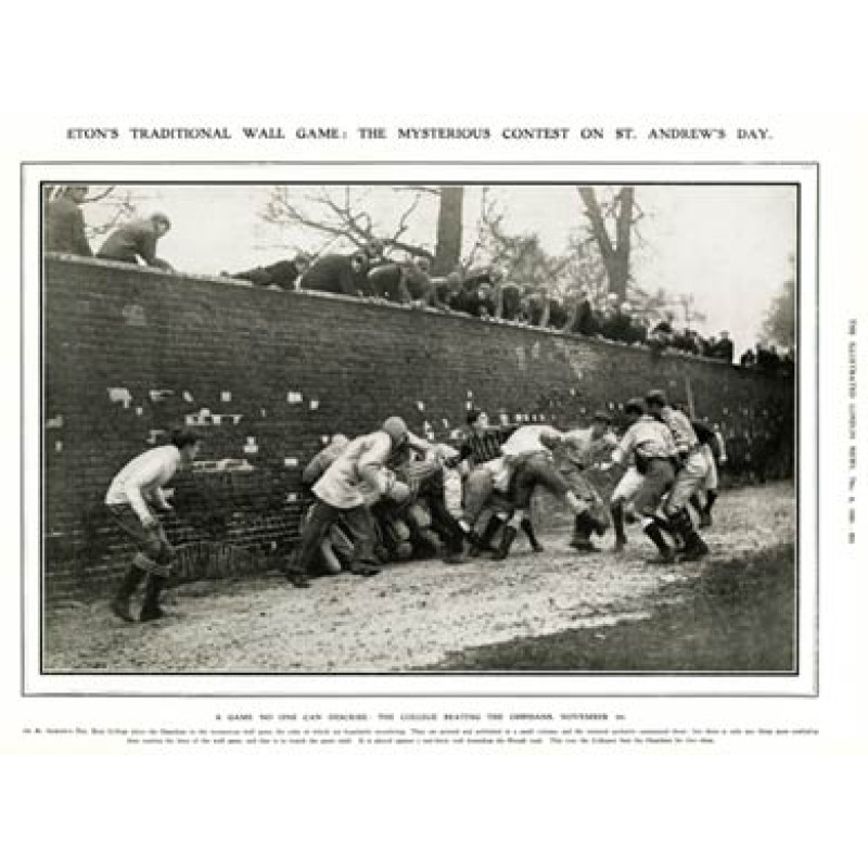 Eton Wall Game, 1906