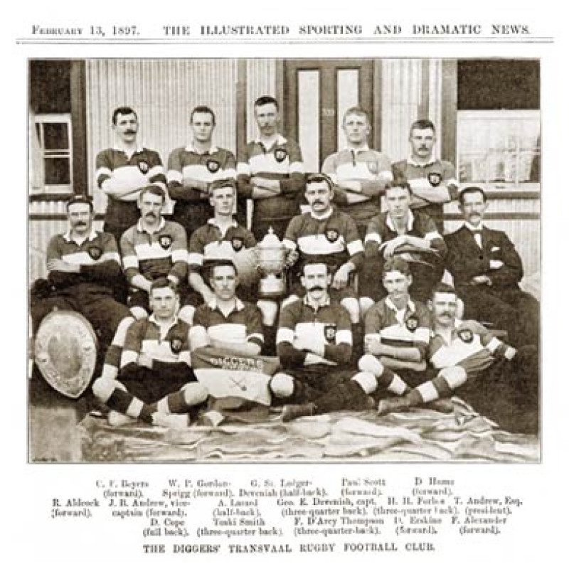 Diggers Transvaal RFC, 1896