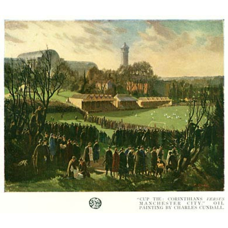 Corinthians v Man City, Crystal Palace, FA Cup, 1926