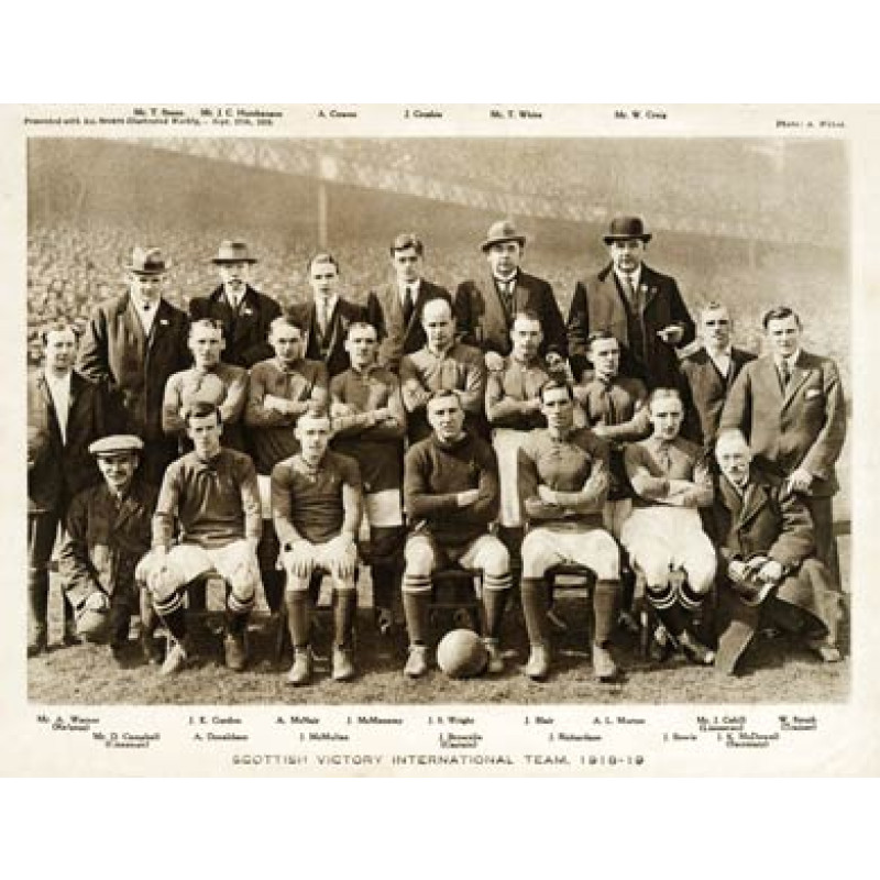 Scottish 'Victory' International Team, 1918