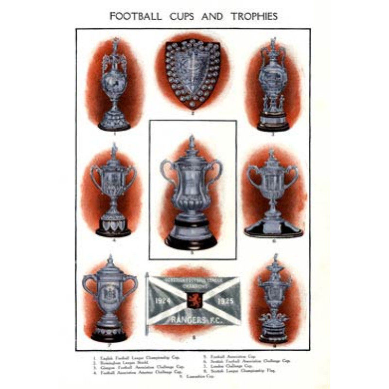Football Trophies, 1925