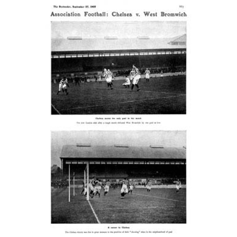 Chelsea v West Bromwich, 1905