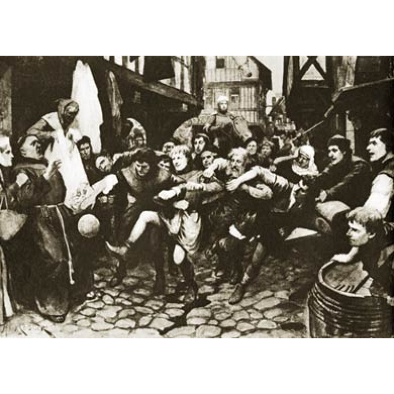 Mob Football, 14th Century
