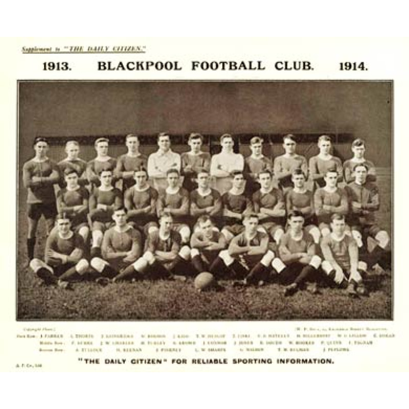 Blackpool FC, 1913